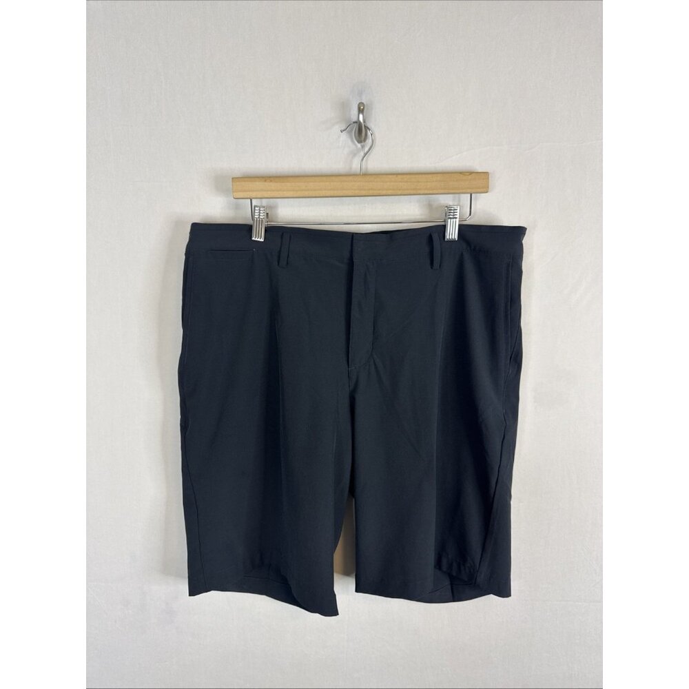 Nike Golf Dri-Fit Shorts Mens 36 Black Performance Stretch Standard Fit